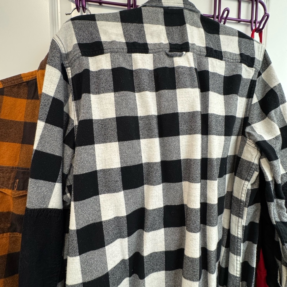 Roots Black and White plaid Men's Shirt - Picture 5 of 5